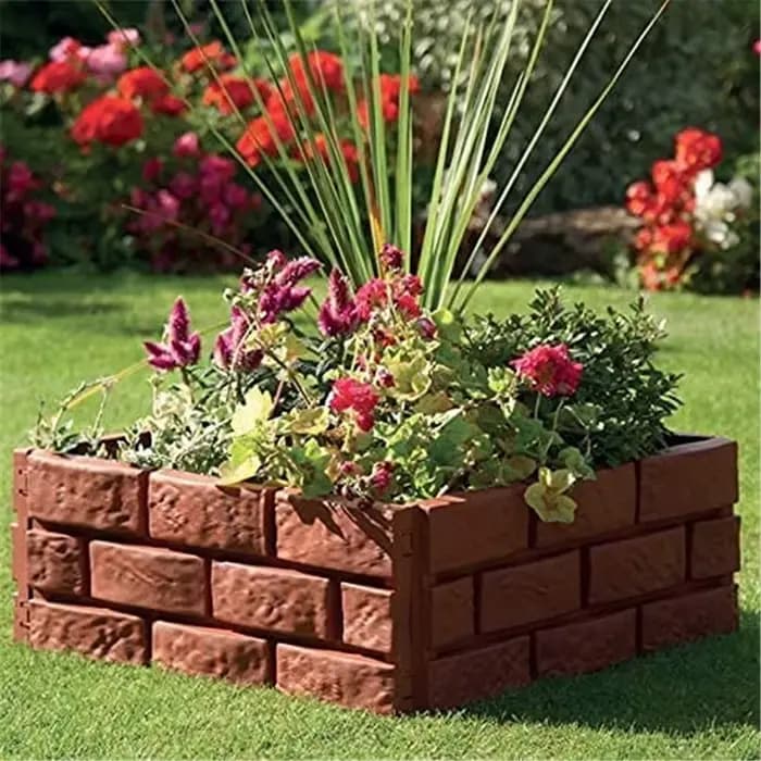 Bordure de bordure de jardin décorative bricolage