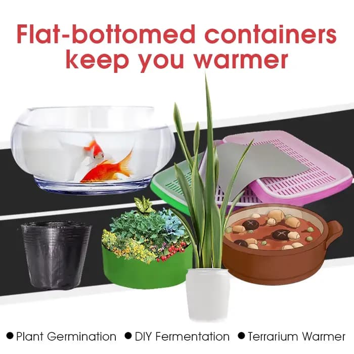 5-35W Plantes Chaud Coussin Chauffant Terrarium Reptiles Box Fourmi Ferme Tapis
