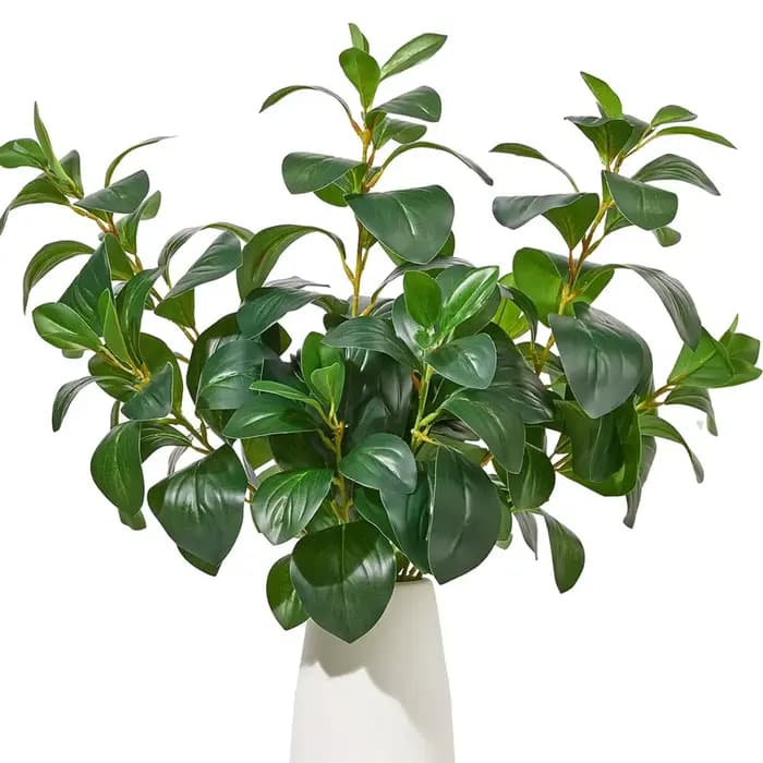 Plante Artificielle Magnolia Vert Bouquet de Mariée Décoration DIY de Haute Qualité pour Mariage