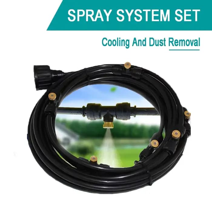 Kit de système d'irrigation par brumisation pour jardins