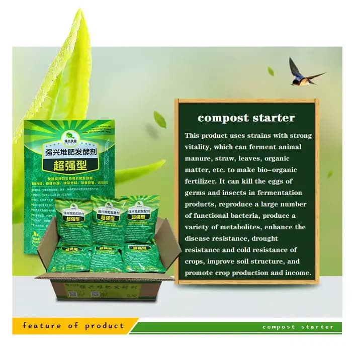 200g Démarreur de compost rapide