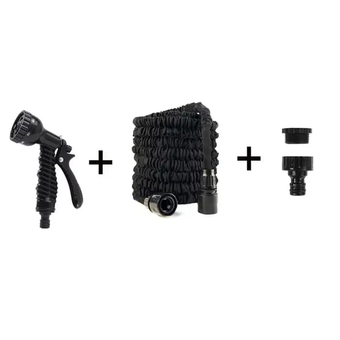 Tuyau d'arrosage extensible haute pression pour lavage de voiture