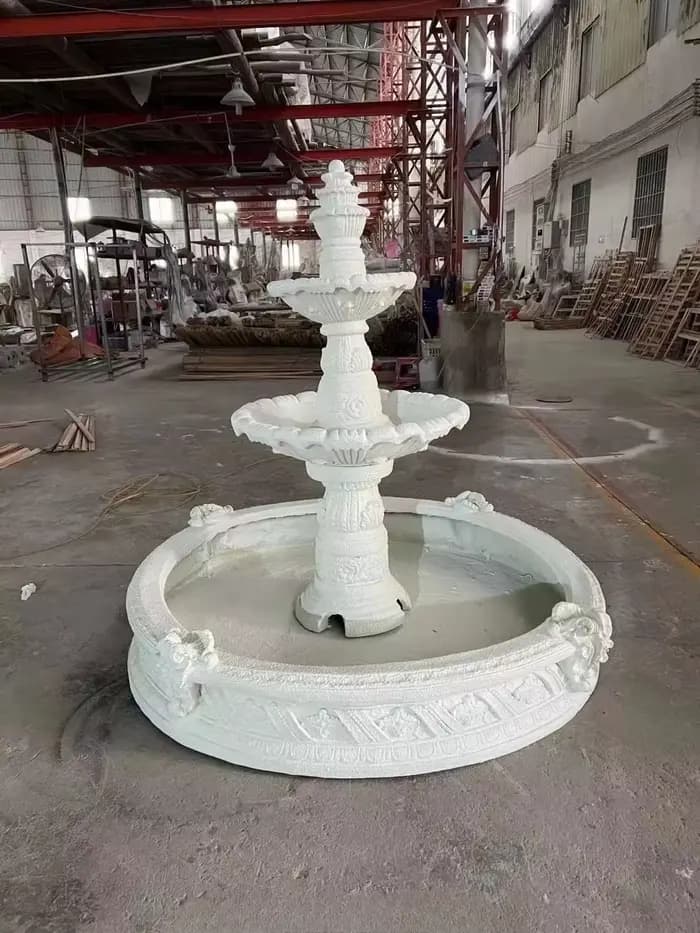 Installation extérieure de paysage d'eau de cour de fontaine de décoration de jardin