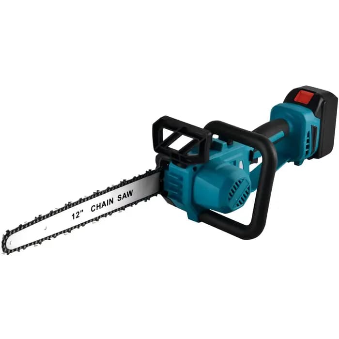 Makita – tronçonneuse électrique bleue sans fil de 12 pouces