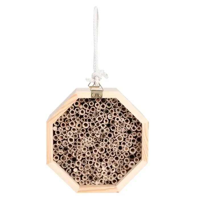 Maison d'abeilles d'insectes en bois
