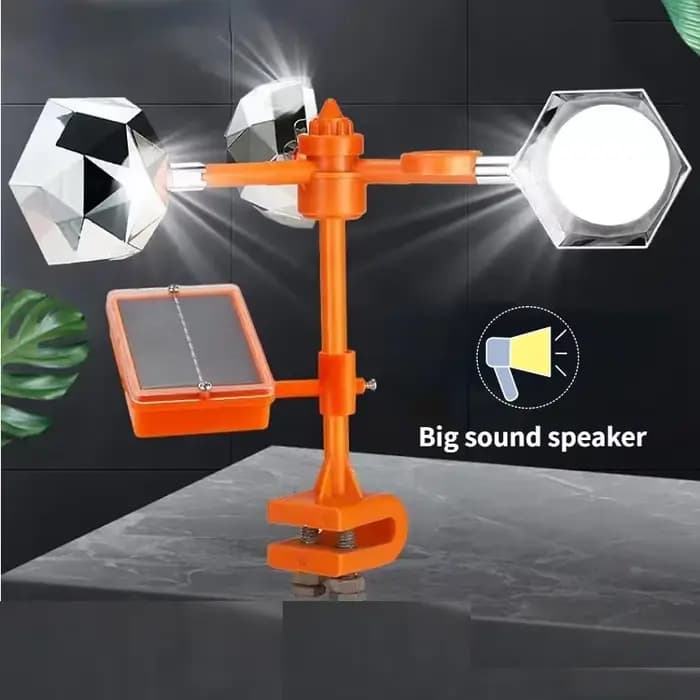 Répulsif Solaire Ultrasonique pour Oiseaux