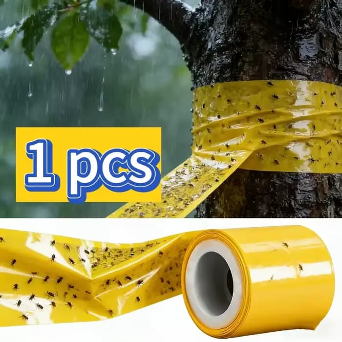 1 rouleau de ruban adhésif anti-parasites pour arbres (10 cm de large