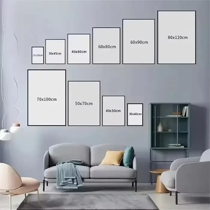 Toile d'olivier chic dans un vase – Décoration murale imperméable sans cadre pour salon