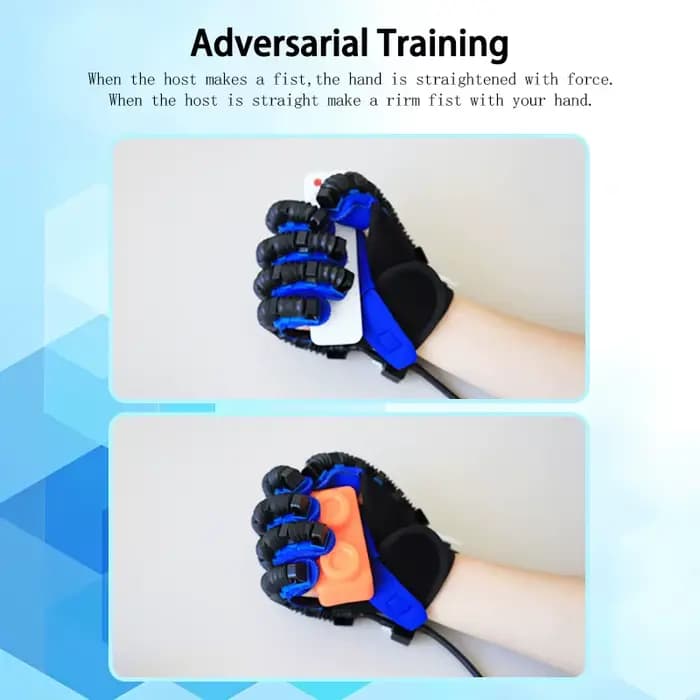 Gants de Robot hémiplégie, outil d'exercice des mains pour Patient d'accident vasculaire cérébral, gant de rééducation robotique, Infarctus cérébral, récupération paralyisée