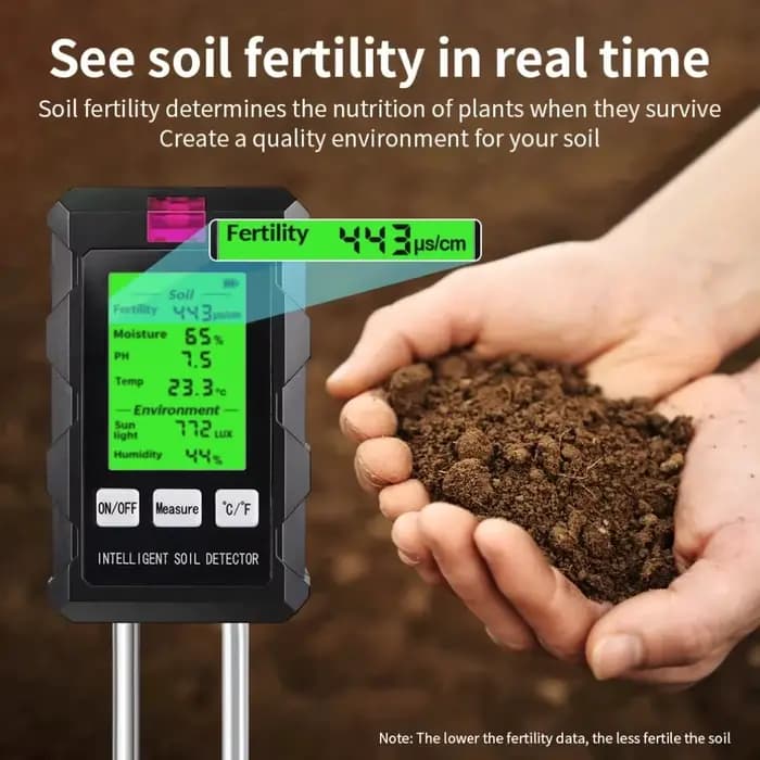 Testeur de sol numérique 6 en 1 multifonctionnel