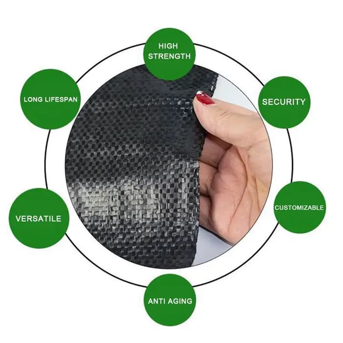 Tissu d'allée pour jardin paysager de qualité commerciale