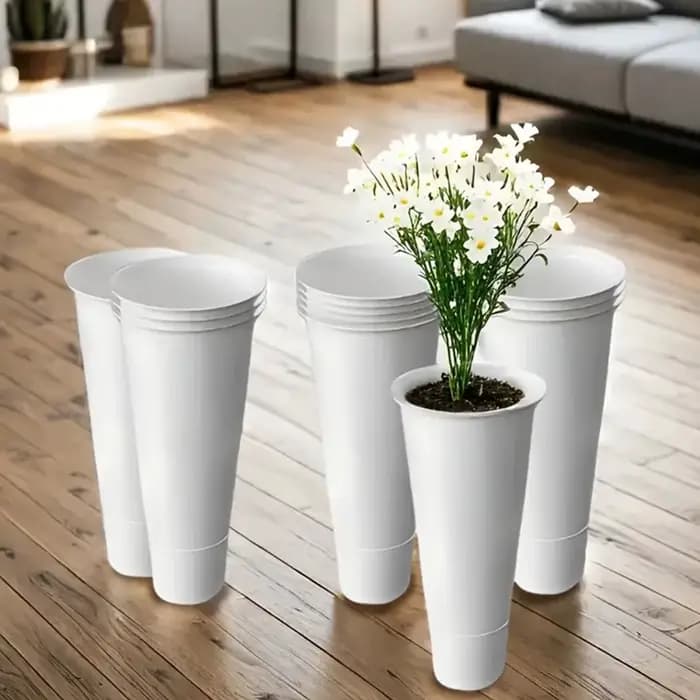 Lot de 12 supports de présentation pour fleurs