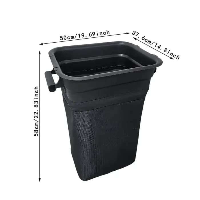 Sac collecteur d'herbe pour tracteur de pelouse