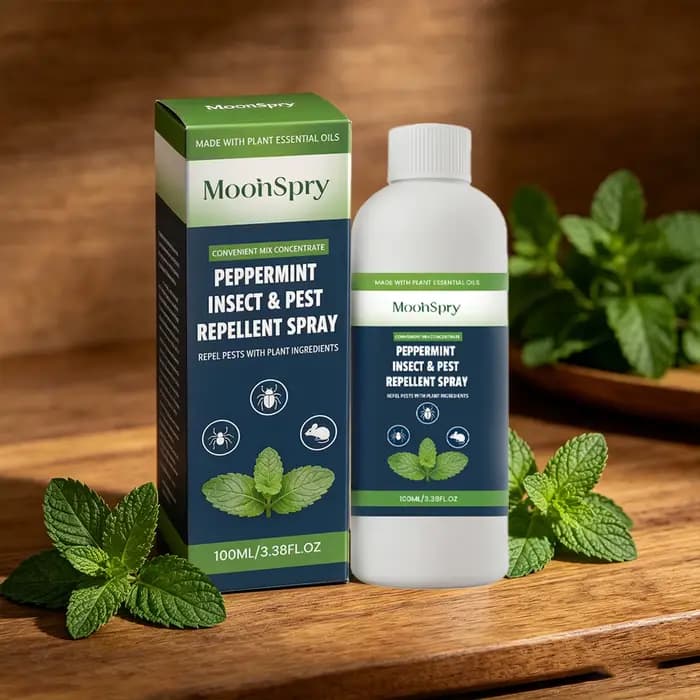 Spray Répulsif Anti-Insectes et Nuisibles à la Menthe Réduit l'Infestation
