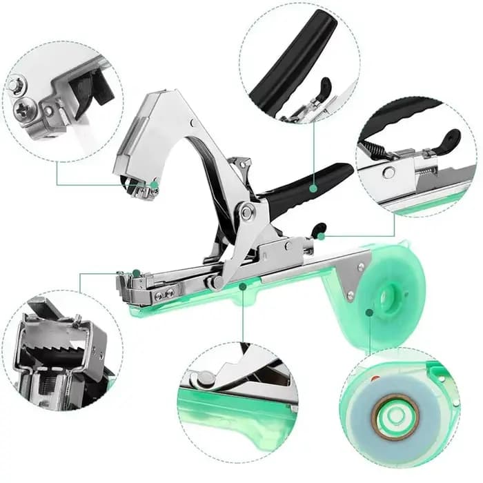 Machine à attacher les plantes à la main
