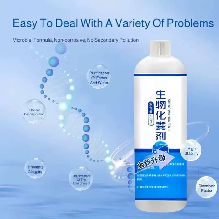Agent de traitement biologique pour fosse septique 300ml