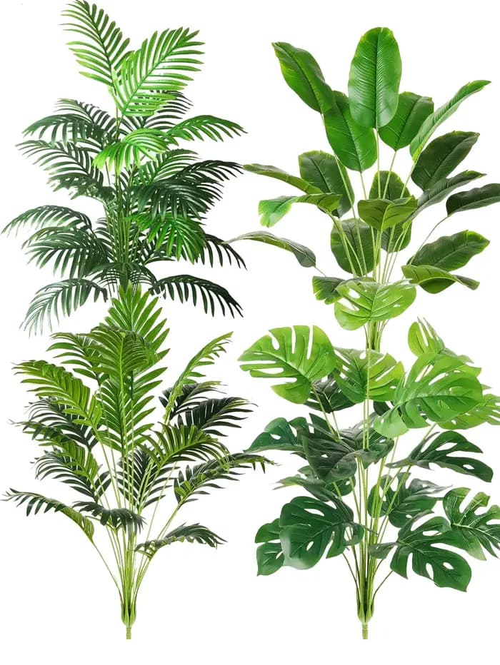 Grande plante artificielle de palmier Areca en Pot