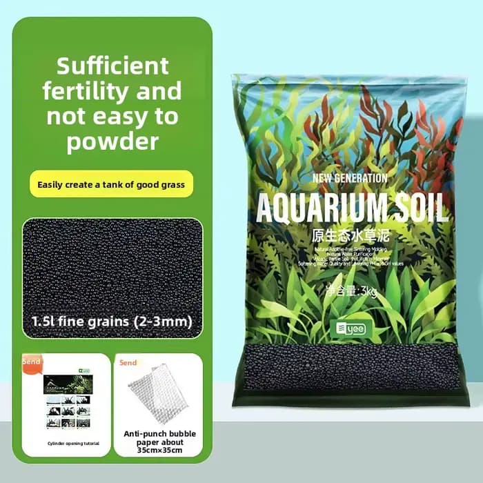 Yee – substrat professionnel pour plantes riche dans le sol, Aquascaping, avec gravier volcanique, Cycle instantané, ensemble de démarrage pour réservoir planté