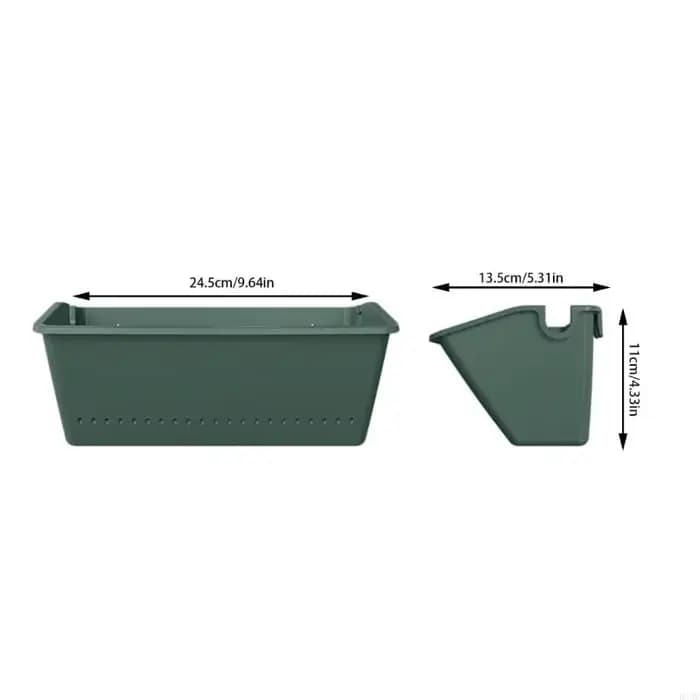 Étagère jardinière murale en plastique