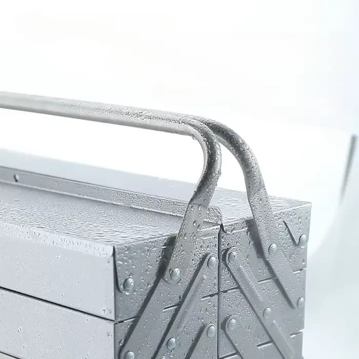 EvaluTool-Boîte de rangement mécanique en acier inoxydable