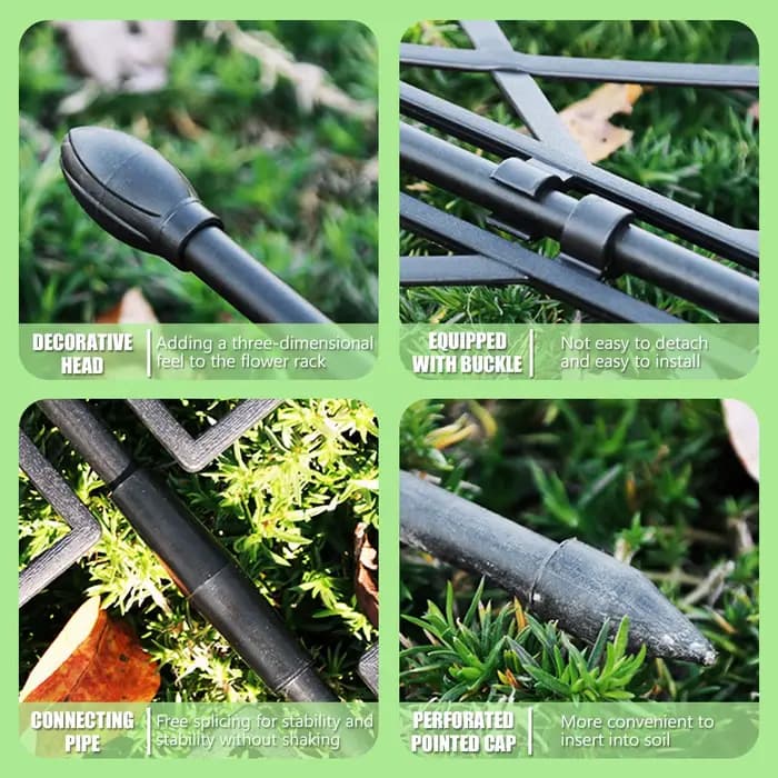 Cadre en treillis pour plantes de jardin
