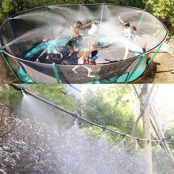 Kit de système d'irrigation par brumisation pour jardins