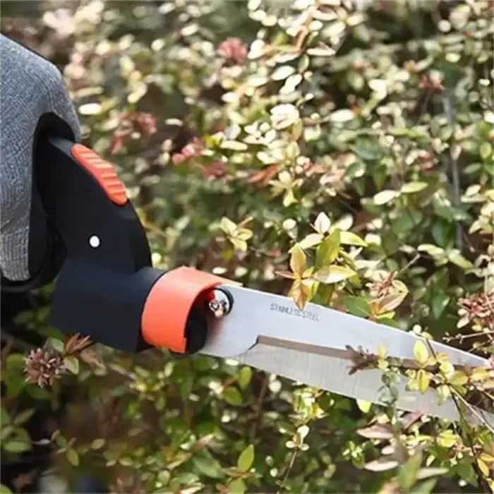 Ciseaux de coupe d'herbe de jardin à pointe tranchante