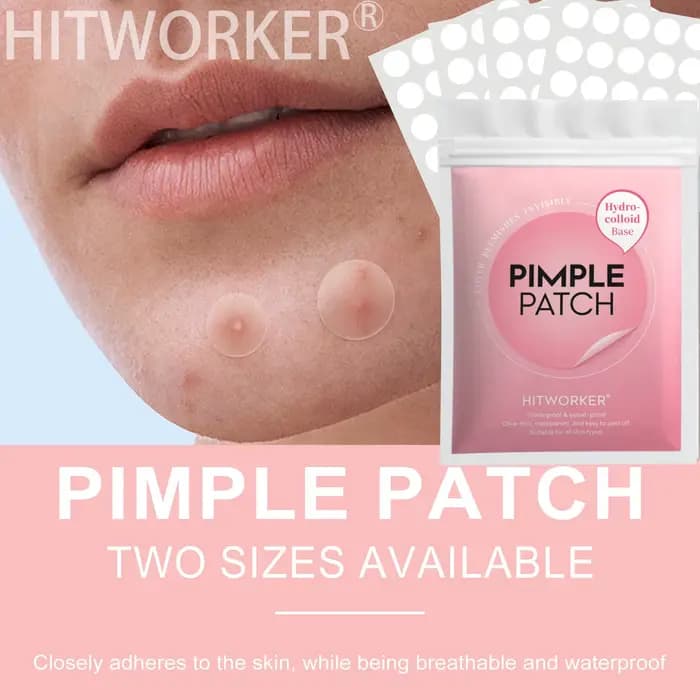800/1200 Patchs Hydrocolloïdes Anti-Acné à l'Acide Salicylique – Haute Absorption, Couvre les Imperfections Invisiblement, Traitement Localisé, Soin de la Peau