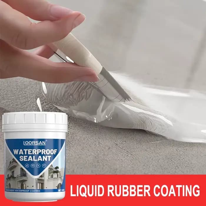 LOORSAN Mastic imperméable 150ML - Revêtement en caoutchouc liquide pour toits