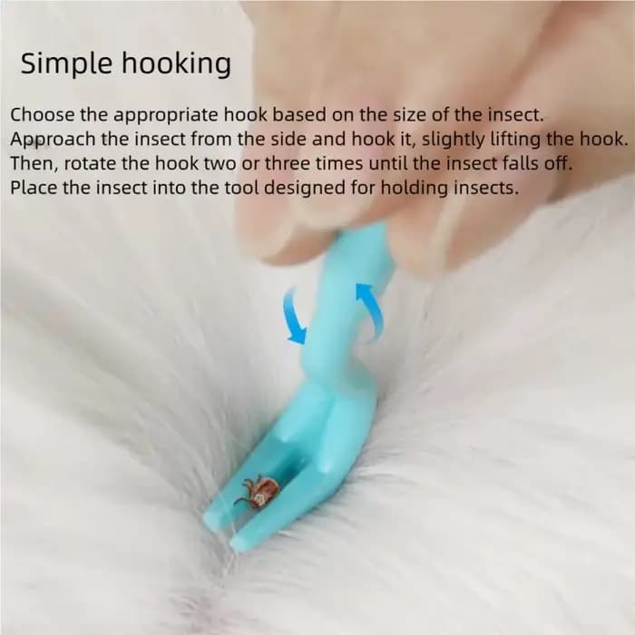 Outil de retrait des tiques pour chiens et chats