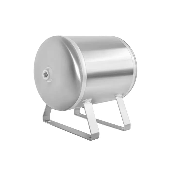 Compresseur d'air miniature horizontal en aluminium de 15 L avec réservoir de stockage d'air en alliage