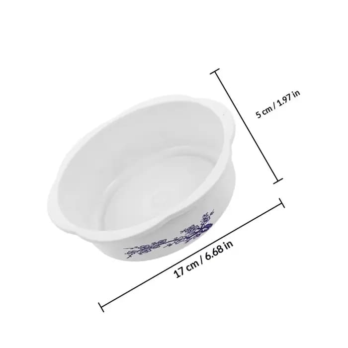 Lot de 4 pots de fleurs hydroponiques décoratifs ronds pour plantes aquatiques