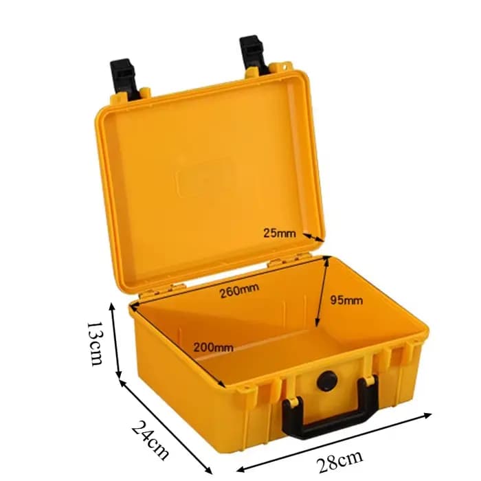 Boîte à outils en plastique