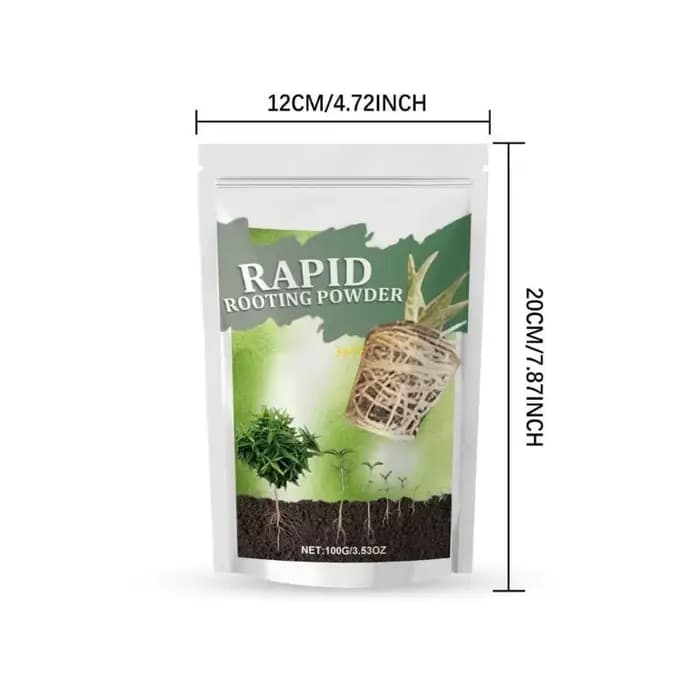 Poudre d'enracinement nutritive pour croissance des plantes l'utilisation des nutriments du 100g