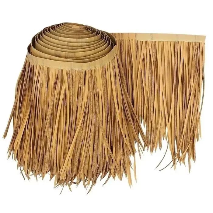 Loquet de toit en paille mexicain artificielle de 10 m pour couvertures de jardin et de patio : simulé