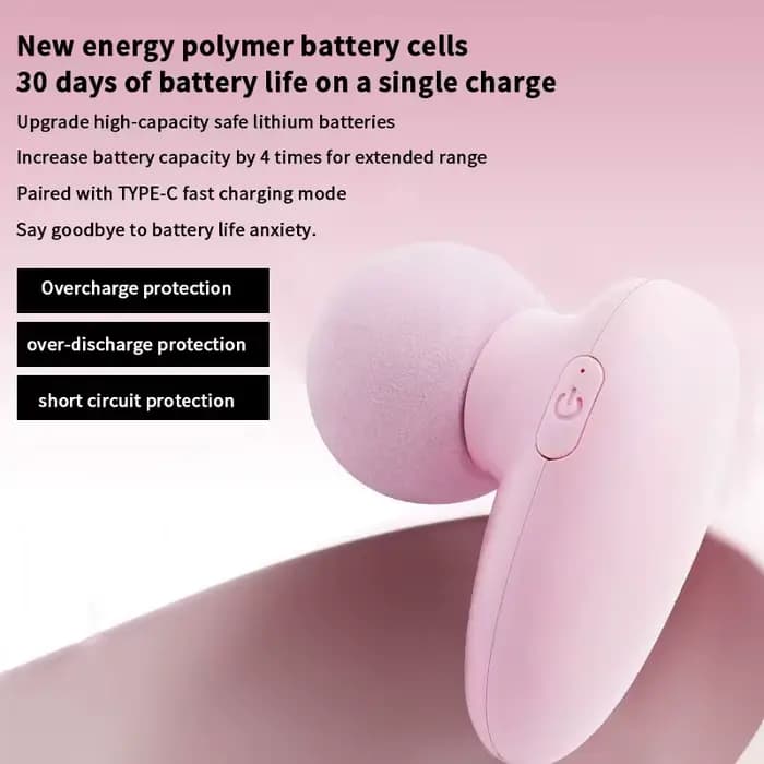 Mini Massage électrique Portable, pistolet à Percussion faciale, masseur corporel, tissus profonds, Relaxation musculaire, soulagement de la douleur, masseur corporel