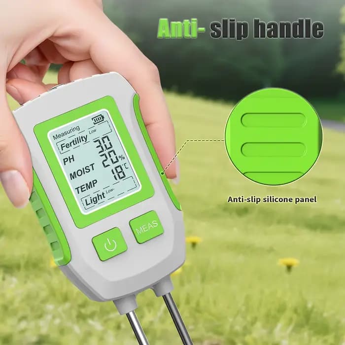 Testeur de sol numérique LCD 3/5 en 1