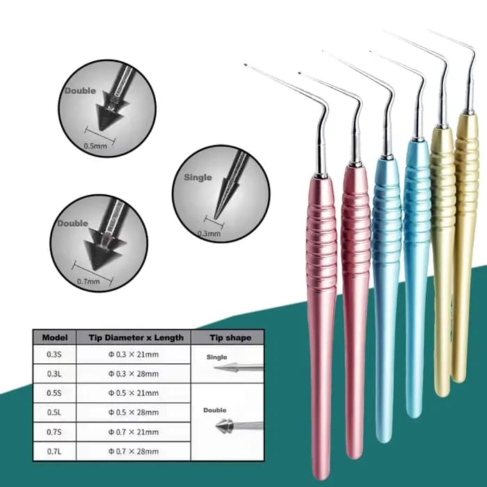 Outil d'élimination de la Gutta Percha, Instrument endodontique GPRS, pointe des racines, extracteur de corps étranger, dissolvant dentaire GP