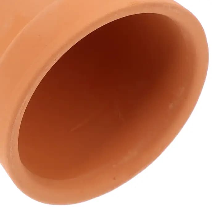 12 pots en terre cuite compacts de 5