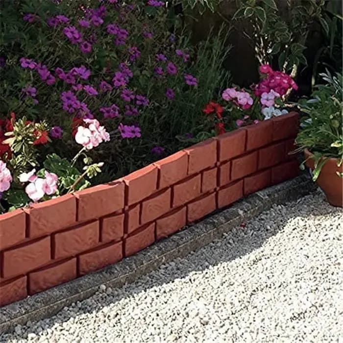 Bordure de bordure de jardin décorative bricolage