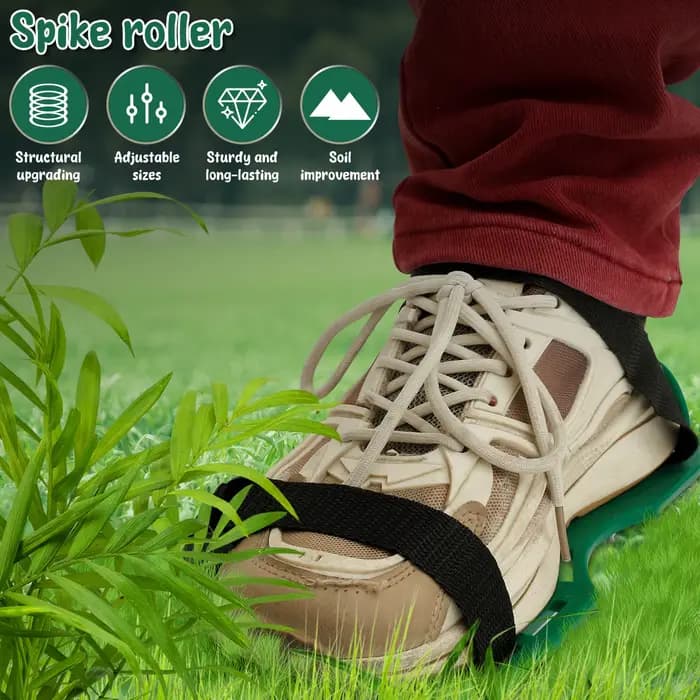 Aérateur de pelouse chaussures à pointes