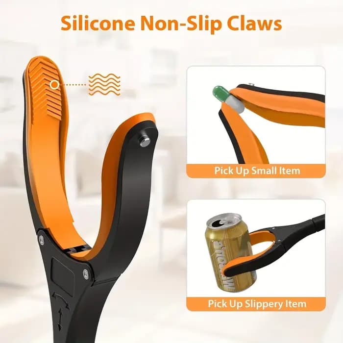 Pince de sélection de déchets avec 360 ° Clip rotatif