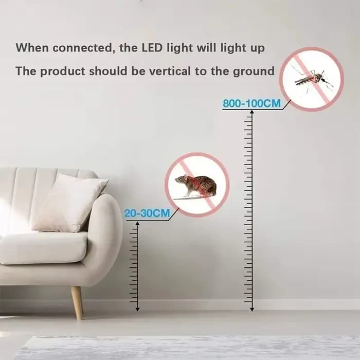 Eletrônico ultrasons électromagnétique moustique anti souris repelente de insetos rato barata