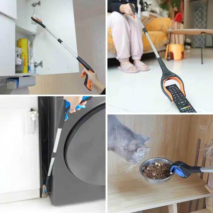 Pince de sélection de déchets avec 360 ° Clip rotatif
