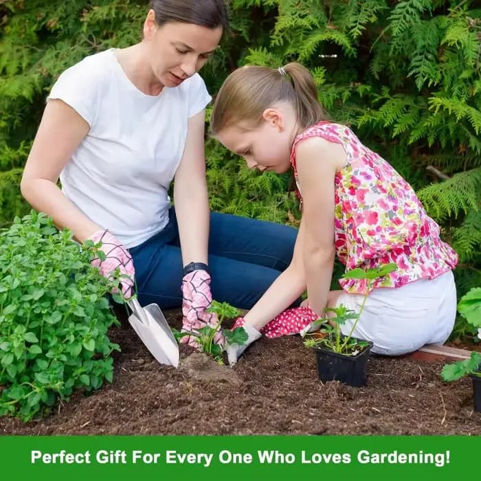 Nouvel Outil de Jardinage : Truelle à Main et Râteau avec Manche Ergonomique