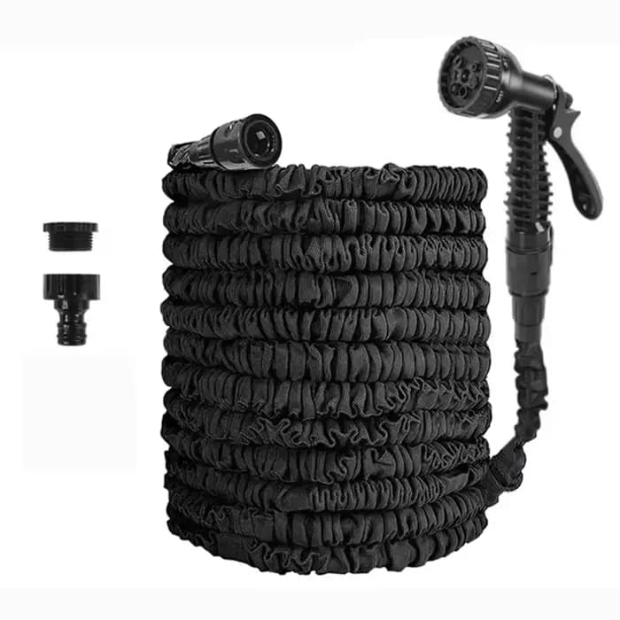 Tuyau d'arrosage extensible haute pression pour lavage de voiture
