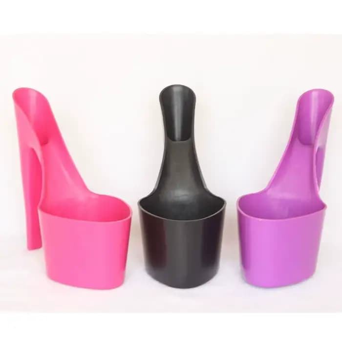 Pot de fleur en plastique en forme de chaussure à talon haut