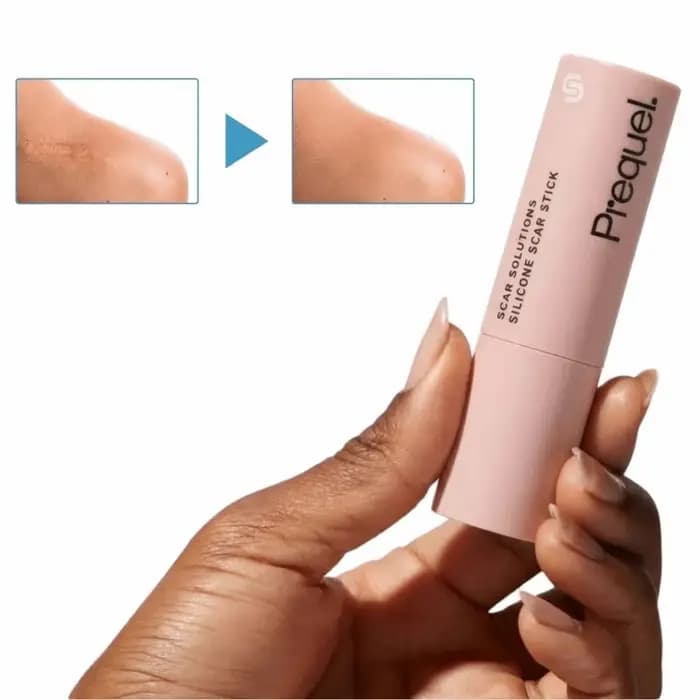 Bâtonnet Cicatrisant en Silicone 60% avec Film Velouté Épais, Traitement Efficace des Cicatrices, Formule Apaisante aux Extraits de Centella Asiatica