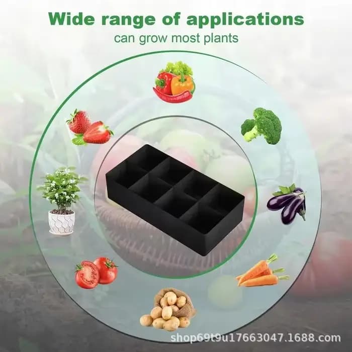 Sac de plantation rectangulaire de 128 gallons