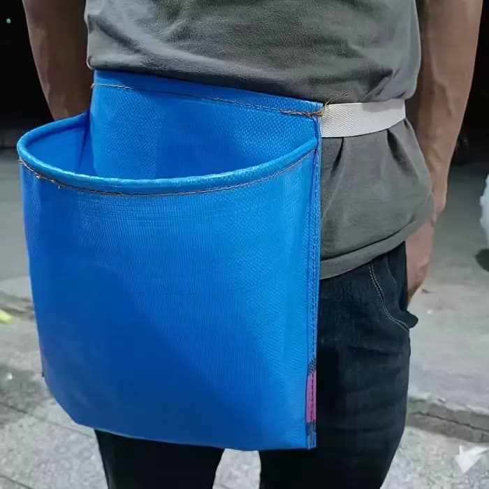 Tablier de jardinage en PE robuste de grande capacité